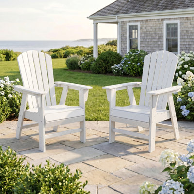 Ensemble de 2 chaises Adirondack Seashell