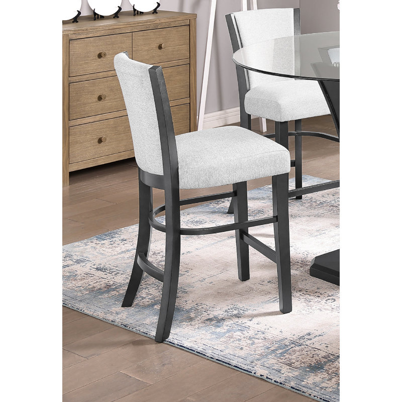 Chaises d'appoint rembourrées Modern, Blanc