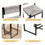 Ensemble de 2 tabourets de bar tissés à la main avec dossier, hauteur de comptoir, tabouret en corde de papier tissé pour la cuisine, la maison et le bureau-1232597891