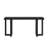 Hanni Geometric Console Table with Solid Pine Legs-108828766