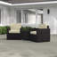 Arbedella Wicker 2 - Person Patio Conversation Set with Cushions-376609343