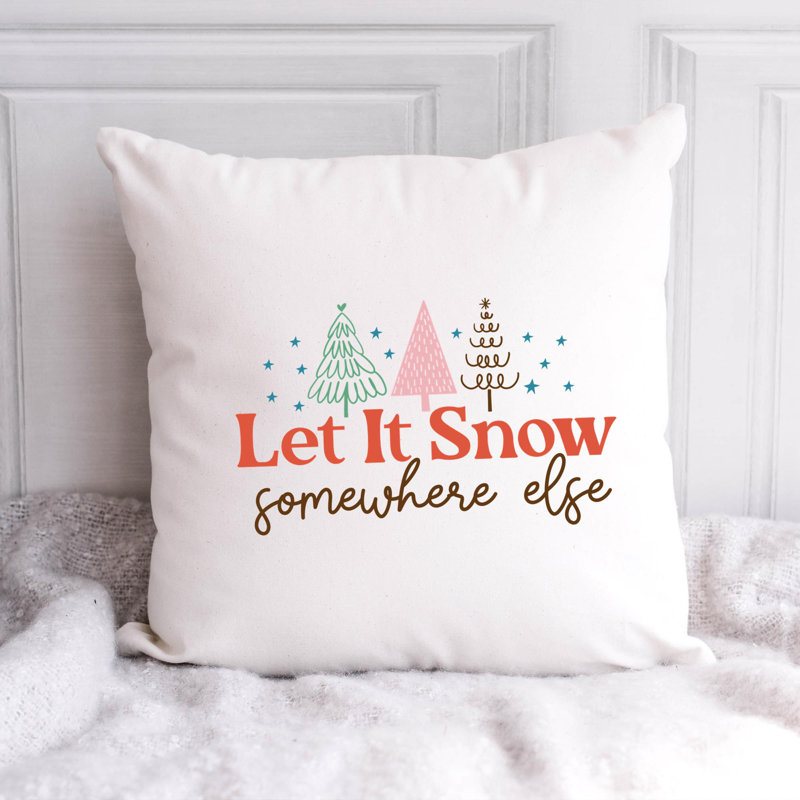Coussin en polyester ChristmasFunny-09, 20 po x 20 po