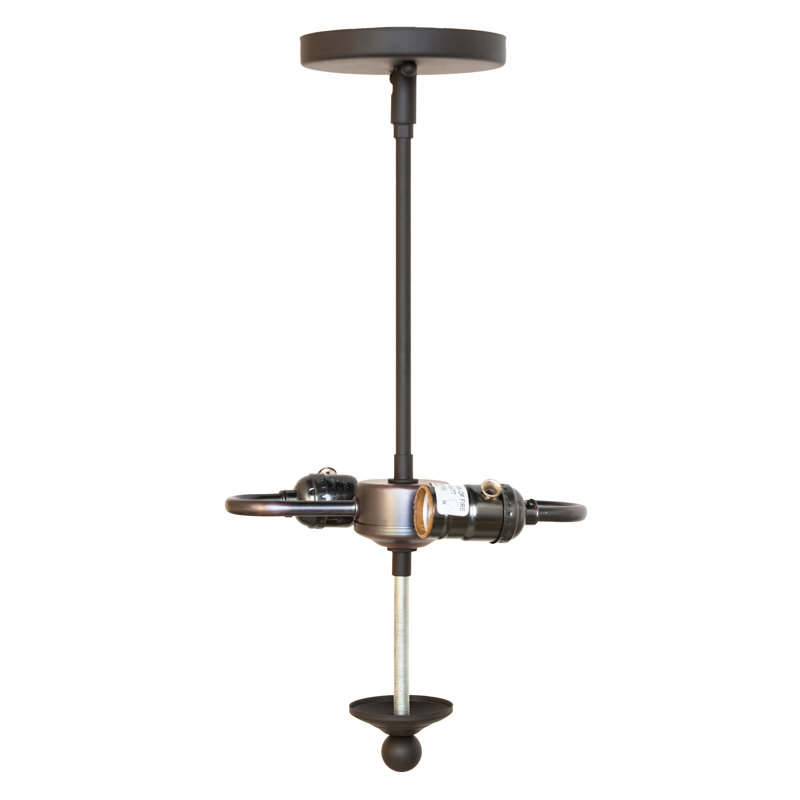 2 - Light Semi Flush Mount