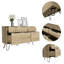 Commode 4 tiroirs Stowe Chêne clair