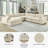 Elyza 5-Piece Sectional with Chaise-88293072