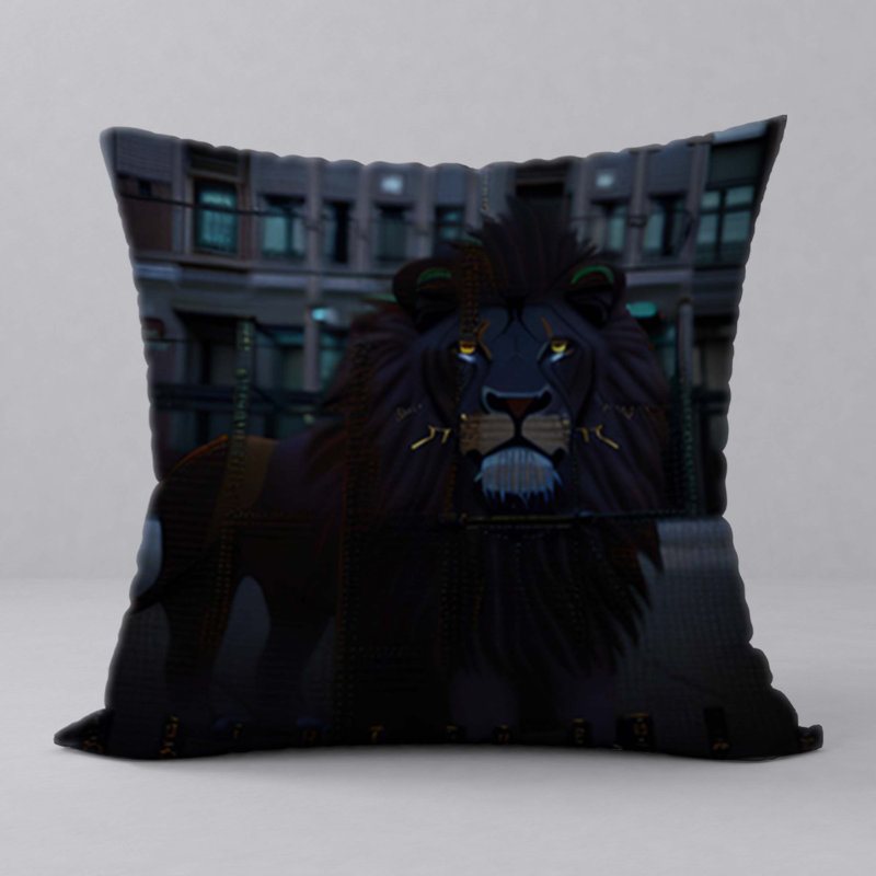 Reversible Throw Pillow