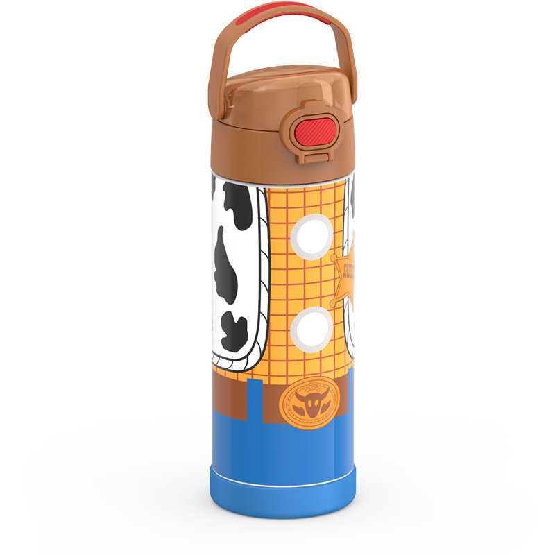 16 oz Bouteille d'eau Funtainer® avec bec et couvercle verrouillable - Toy Story - Woody