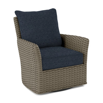 Lanai Upholstered Swivel Armchair