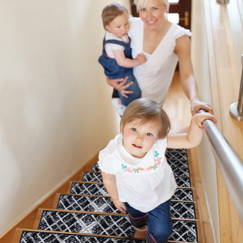 Tapis d'escalier, Bleu marine