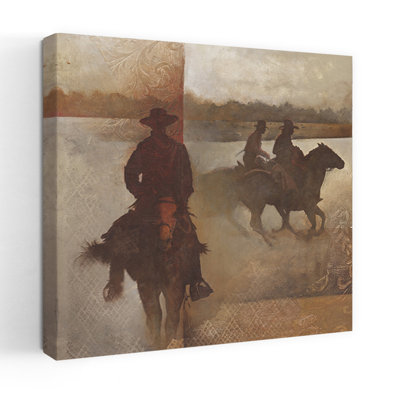 Art champêtre contemporain Country Cowboy II