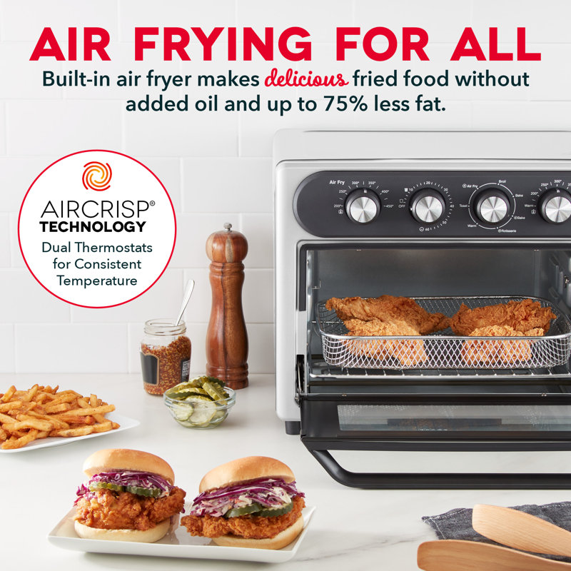Dash Chef Series Air Fryer Oven with Rotisserie 23Qt