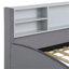 Lit plateforme tapissier avec rangement et tiroirs-978325180