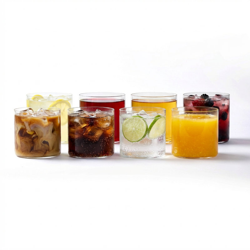 Stone Lain Eden 8-Piece Glass Set Soda Lime Glass