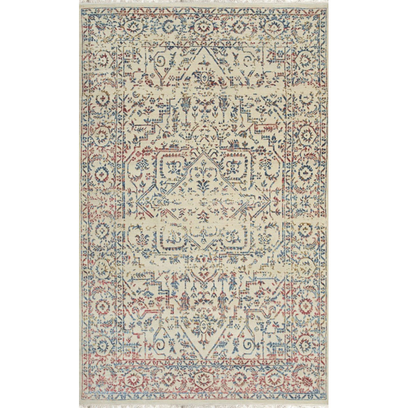 Tapis ivoire ivoire, 5 pi x 8 pi