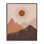 «Rust Boho Mountains», impression numérique sur toile par Nataly White