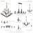 Avangaline 6 - Light Dimmable Classic / Traditional Chandelier-1567944371
