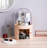 Plastic 2 Compartment Makeup Organizer-1911560530