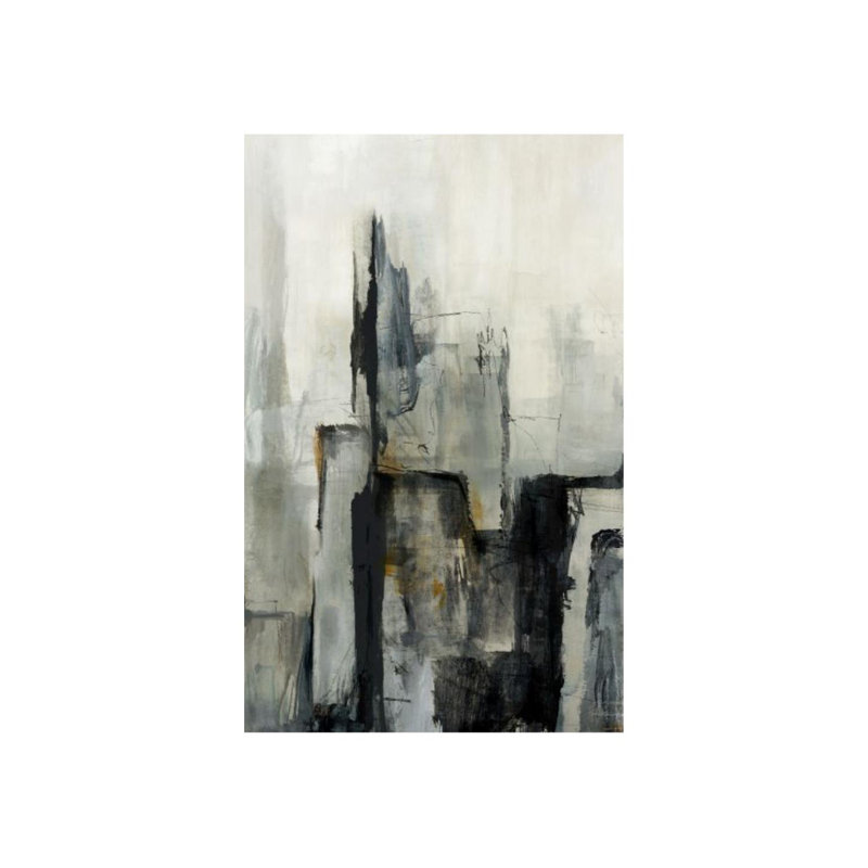 City I Painting by Elle Youngstrom, Knife Gel, 56" H x 36" W