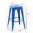 24 Inch Counter Height Stool, Backless Metal Bar Stools Set Of 2, Non-Stackable, Detachable & Easy Assembly, Space-Saving Design For Kitchen Island/Bar/Café/Dining Room-355308646