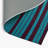 HorizontalStripes Red Indoor and Outdoor Area Rug-1019471849