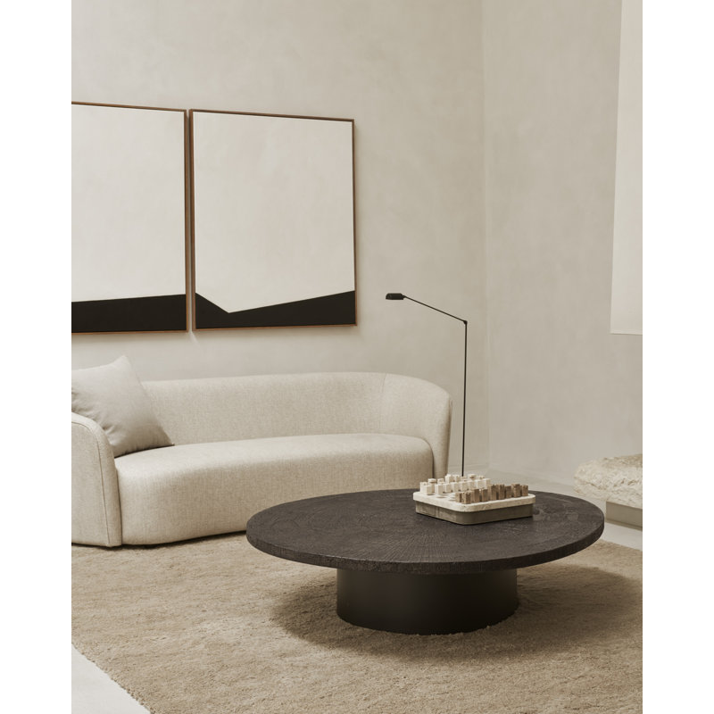 Slice Coffee Table, 13"H x 54.5"W x 48.5"D