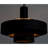 Parlor 4 - Light Matte Black Unique/Statement Pendant