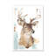 Bacall Modern Deer Mount I by Ethan Harper - Painting-96568421-96568416