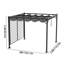 2.3m x 3m Metal Pergola