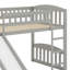 Lit mezzanine avec glissoire et échelle-2021743009