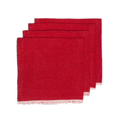 Chunky Linen Square Napkins