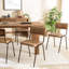 Alphon 49cm H Upholstered Side Chair in Brown