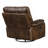 Brown Swivel Gliding Recliner-125912952