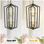 Luminaire suspendu en métal 8 lumières campagnard-215867567