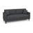 Doiphode Mid-Century Upholstered Sofa · Removable Back Cushions · 2 Toss Pillows Included-143495472