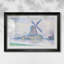 Moulin d'Edam, 1896 - Paul Signac - Estampe encadrée sur mesure-758848957-758848949-758848933