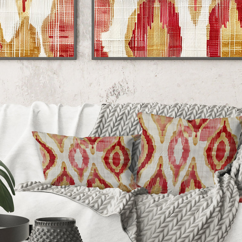 Geometric Throw Pillow