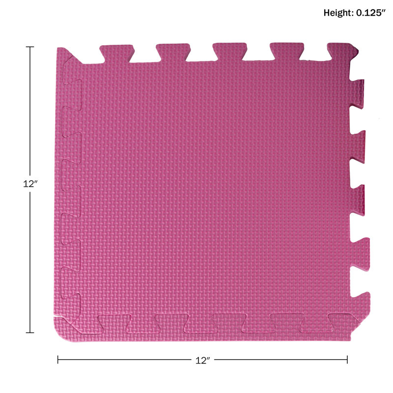 Carreaux de sol en mousse Stalwart - Paquet de 20 tapis de jeu pour bébé non toxique - Tapis de casse-tête en mousse à emboîtement - Tapis en mousse pour salle de jeu ou salle de sport pour bébé