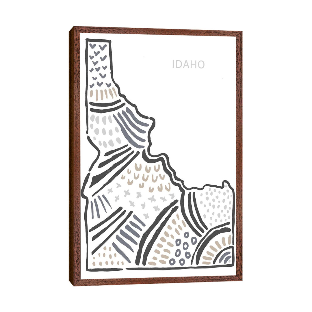 Idaho von Statement Goods - Galerie-Giclée auf Leinwand