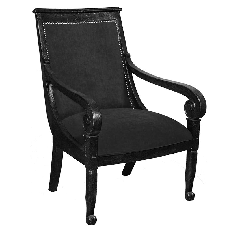 Fauteuil d'appoint avec roulettes Sienna