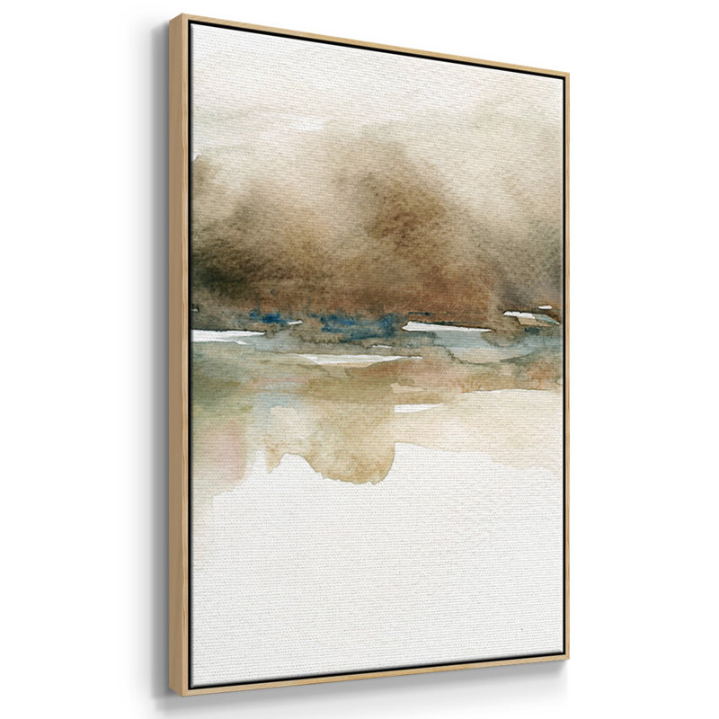 Réflexions plus douces - Toile encadrée multi-pièces, H 36 po x l 75 po x P 2 po, Naturel