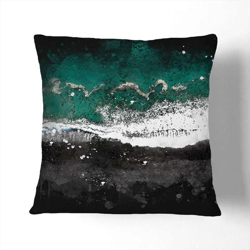 Square Throw Cushion, 40cm H x 40cm W x 15cm D