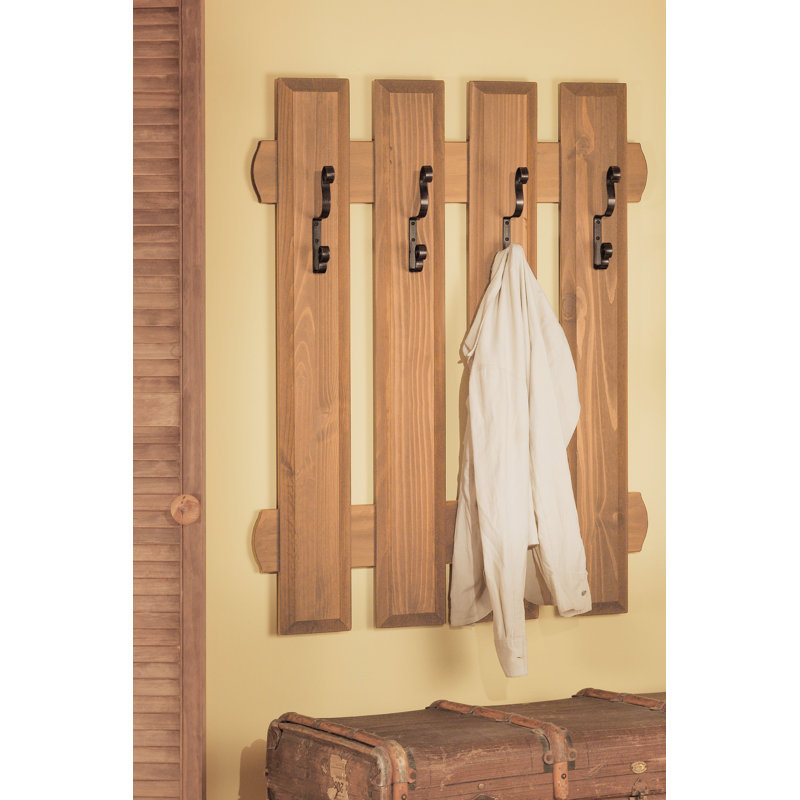Dovray Wall 4 - Hook Wall Mounted Coat Rack