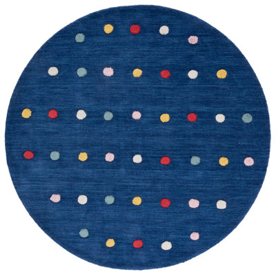 Reon Hand Loomed 70% Wool, 20% Latex, 10% Cotton Rug