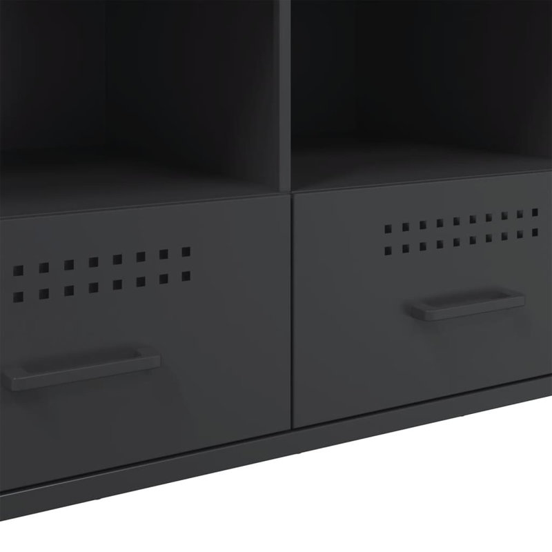 Yes_No_Yes_No_No Unfinished TV Stand, 100.5cm, Black