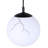 Kavneet 1 - Light Matte Black Sphere Pendant