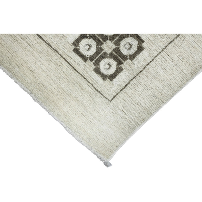 Hand-Knotted High-Quality Brown Area Rug