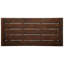 Ensemble de bar de patio rustique 5 pièces, ensemble de table de patio et chaises avec chaises ergonomiques, plateau de table à lattes en bois massif pour bord de piscine, balcon, cour arrière, porche-130154970-130154972-130154973