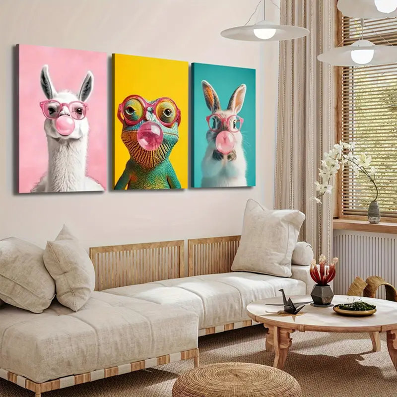 3 Piece Wrapped Canvas Painting