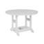 Berlin Gardens Garden Classic Regular Top With White Base Round Counter Height Table-936500515-929274359