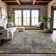 Premium Machine Washable Gurubaksh AMF1162 Modern Rug